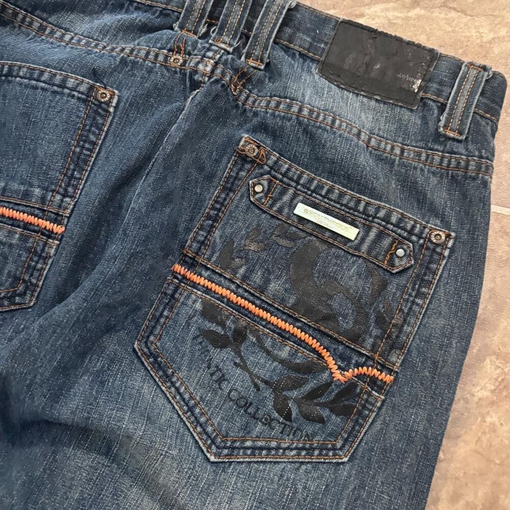 Vintage Y2K 2000s Southpole baggy grunge skater baggy jeans, size 36x32
